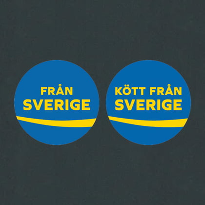 Alltid 100% svenskt kött såklart