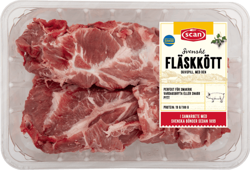 494777 Skivspill fläskkött ca850g