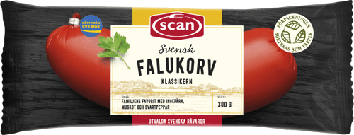 620546 Falukorv 300g ovan