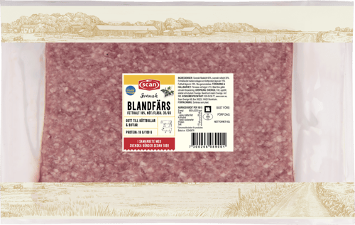 426089 Blandfärs 18% vac 1000g