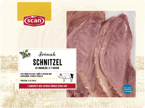 495230 Schnitzel av innanlår ca1000g