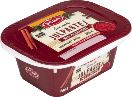 644746 Julpastej ugnsbakad 200g vinkel