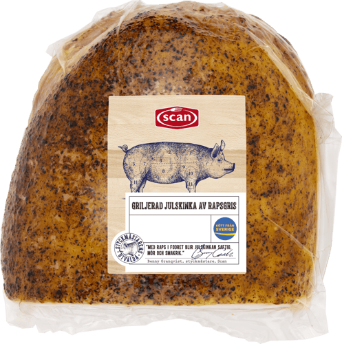 683987 Styckmastarens Griljerad_Julskinka ovan