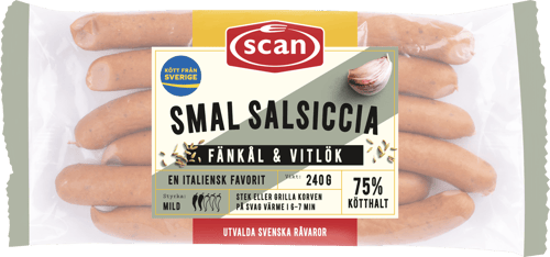 600130 Smal salsiccia 240g ovan