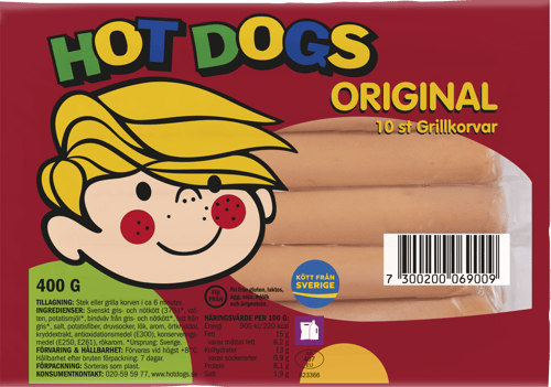 610068 Hot dog 400g