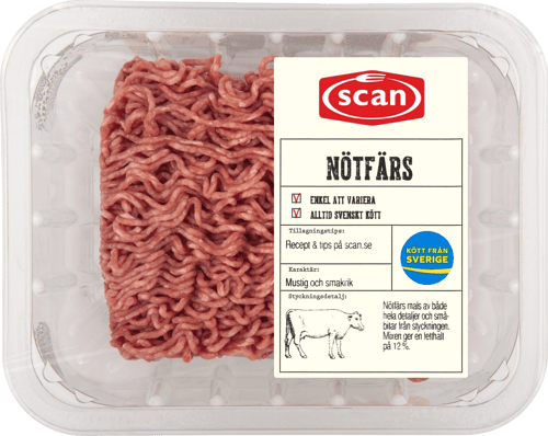 496570 Nötfärs 400g ovan