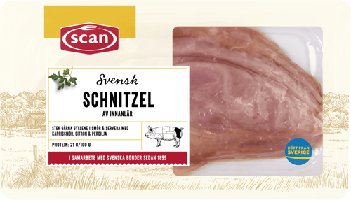 490437 Schnitzel av innanlår ca 300g