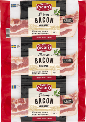 672256 Bacon 3x140g ovan