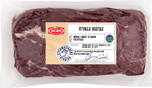 497490 Utvald rostas skin ovan