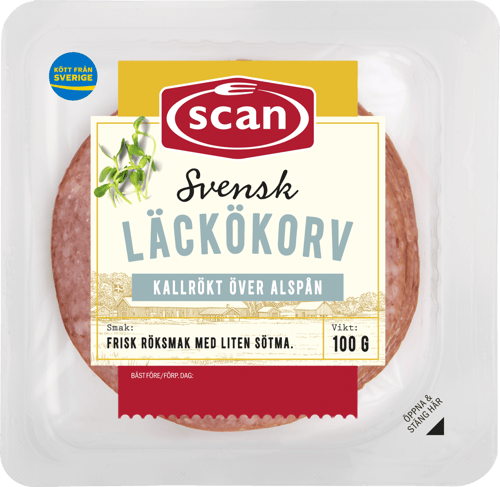 631727 Läckökorv 100g ovan