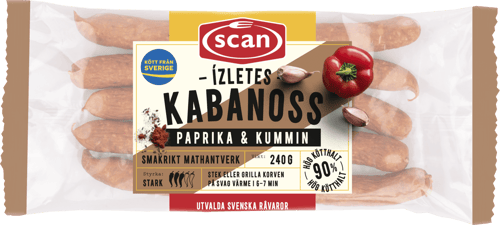 601956 Kabanoss 240g ovan