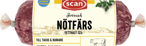 497720 Nötfärs 12% 225g