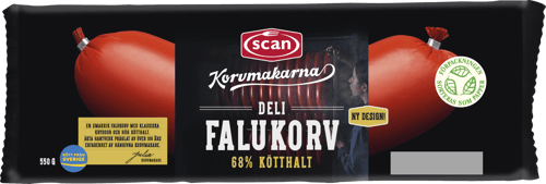 622968 SCAN DELI FALUKORV 550G OVAN