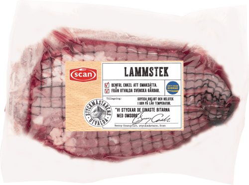 497612 Lammstek nätad SMU ovan
