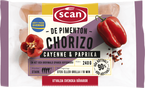 600246 Chorizo de pimenton 240g ovan