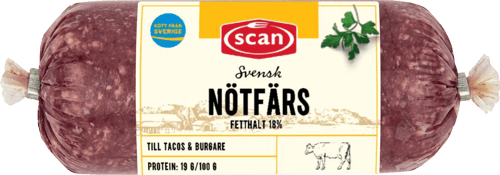 497722 Nötfärs 18% 450g