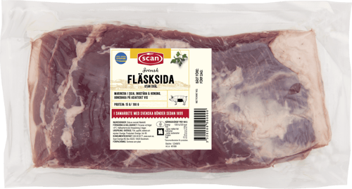 491999 Fläsksida benfri utan svål