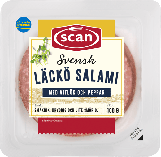 631830 Läckö salami 100g ovan