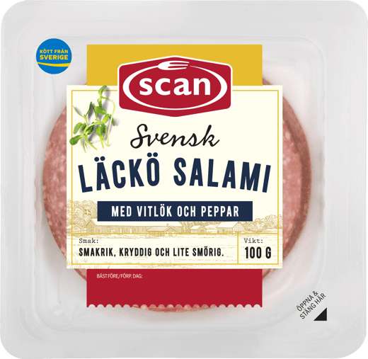 631830 Läckö salami 100g ovan