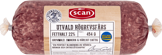 497724 Utvald högrevsfärs 454g