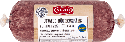 497724 Utvald högrevsfärs 454g