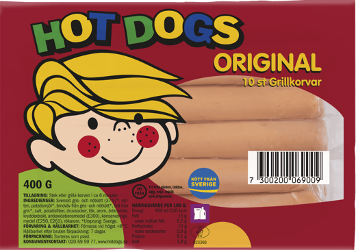 610068 Hot dog 400g