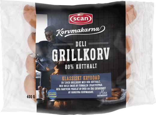 601156 DELI GRILLKORV400G_OVAN