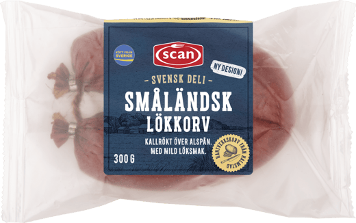 631257 Smålänsk lökkorv 300g ovan