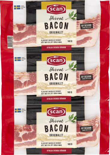 672256 Bacon 3x140g ovan