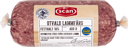 497706 Utvald lammfärs 400g