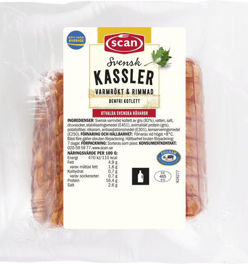 672966 Kassler 600g ovan