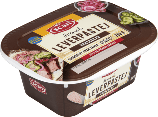 645446 Leverpastej ugnsbakad 200g vinkel