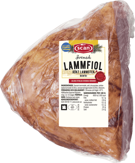 676368 Lammfiol rökt ovan