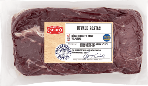 497490 Utvald rostas skin ovan