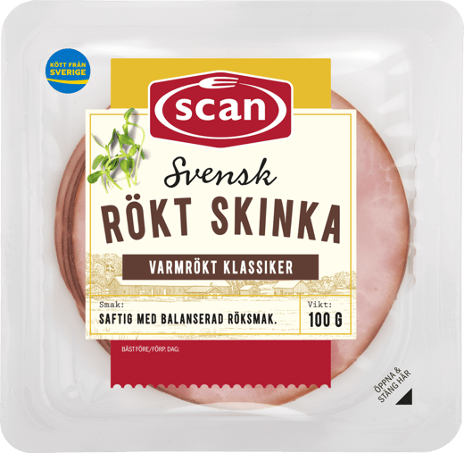 670827 Rökt skinka 100g ovan