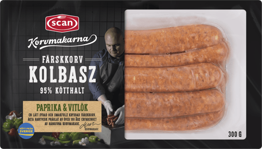 499430 KOLBASZ FÄRSKKORV KORVMAKARNA OVAN