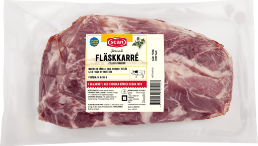 491916 Fläskkarré hel ovan