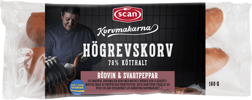 600331 Högrevskorv 180g