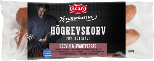 600331 Högrevskorv 180g