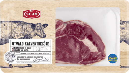 491737 UTVALD KALVENTRECOTE OVAN
