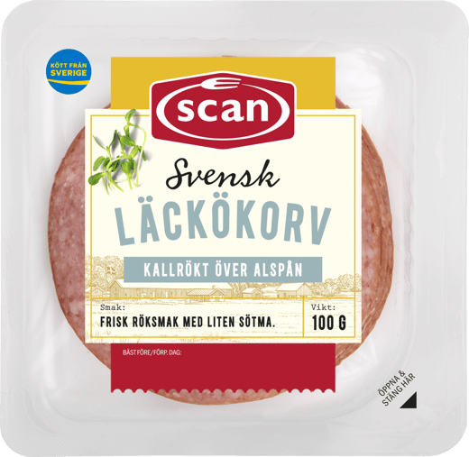 631727 Läckökorv 100g ovan