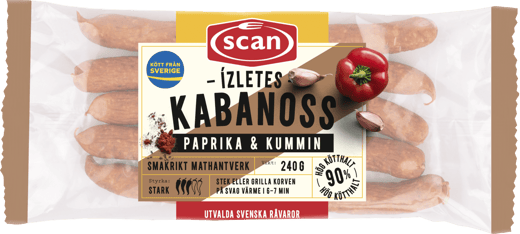 601956 Kabanoss 240g ovan
