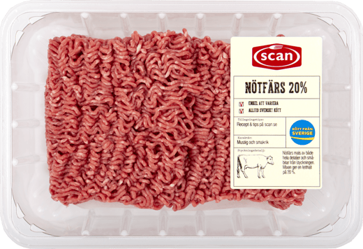 496571 Scan nötfärs 20% 1000g ovan