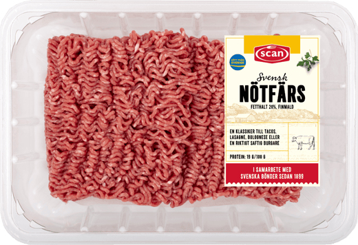 496571 Scan nötfärs 20% 1000g ovan