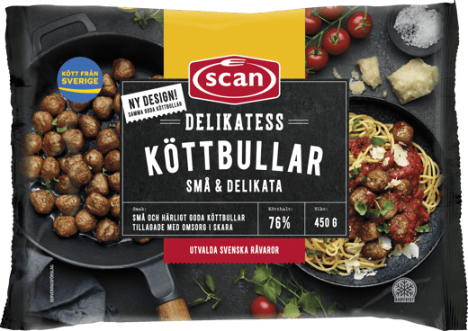 293578 Delikatesskottbullar 450g ovan