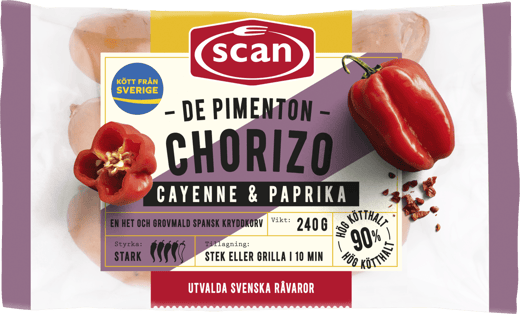600246 Chorizo de pimenton 240g ovan