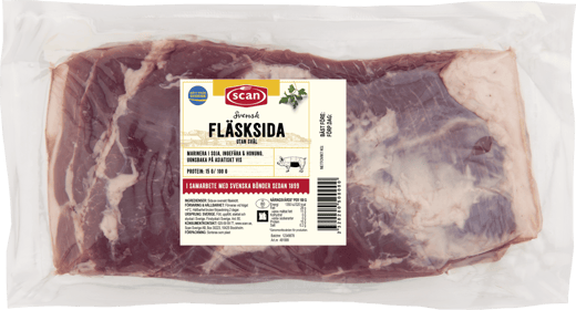 491999 Fläsksida benfri utan svål
