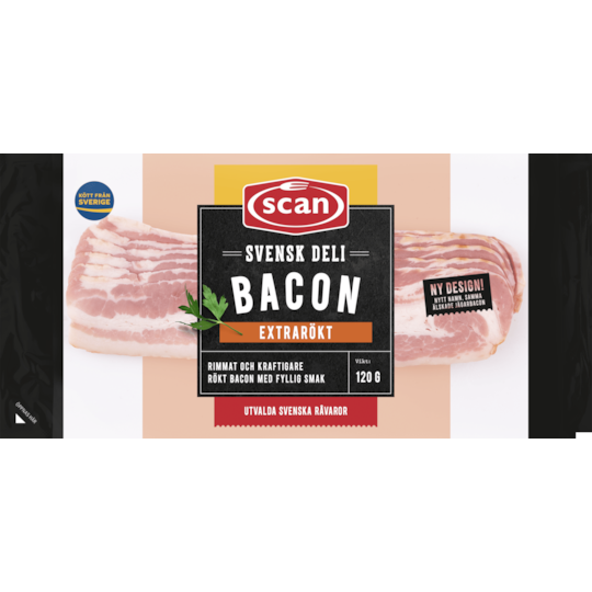 Extrarökt bacon
