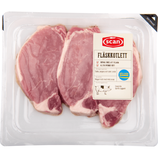 Kotlett skivad