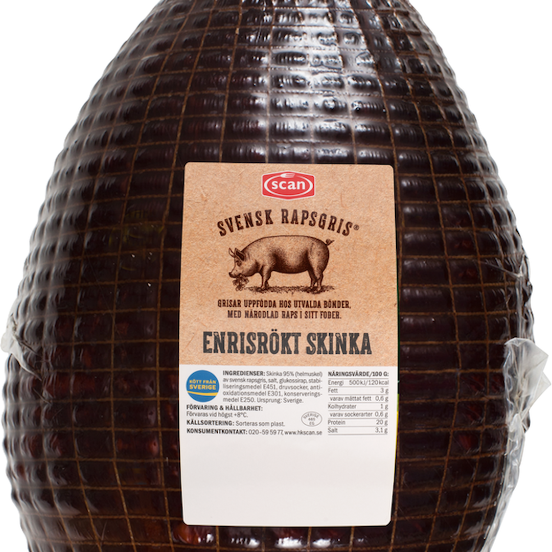 Enrisrökt Skinka